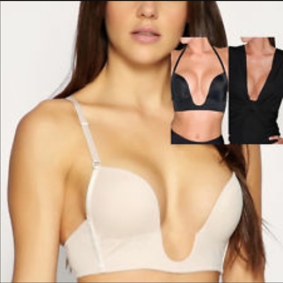 Nude deep plunge convertible bra - Picture 3 of 4